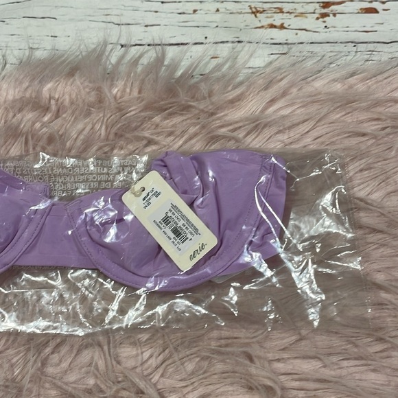 NWT Aerie Smoothez Mesh Full Coverage Lilac Flex Wire Bra - Picture 4 of 5